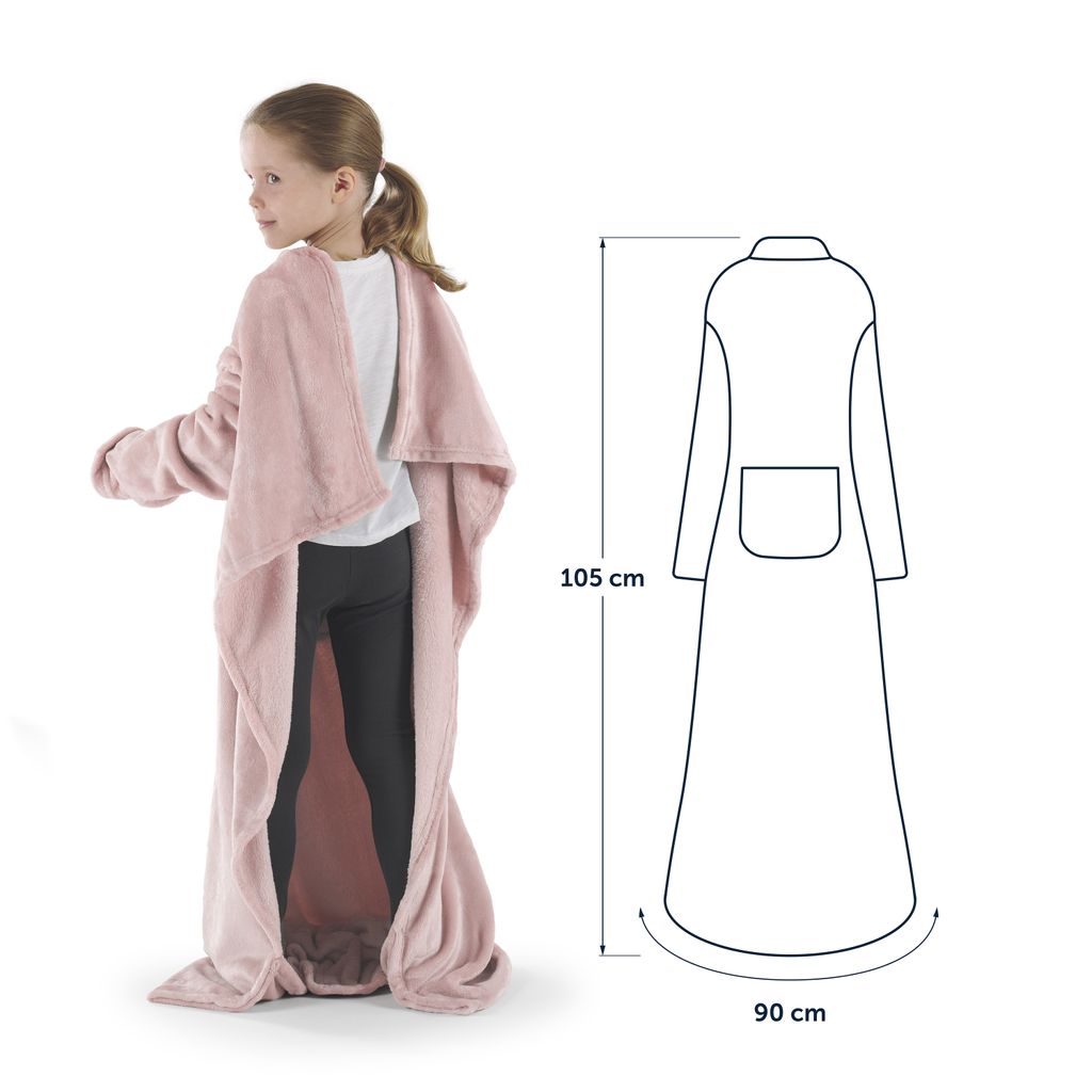 Blumtal weiche Decke mit Ärmeln - Kuscheldecke mit Ärmeln, Produktbild 6