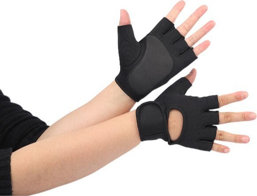 INF Sporthandschuhe für Herren und Damen Schwarz S