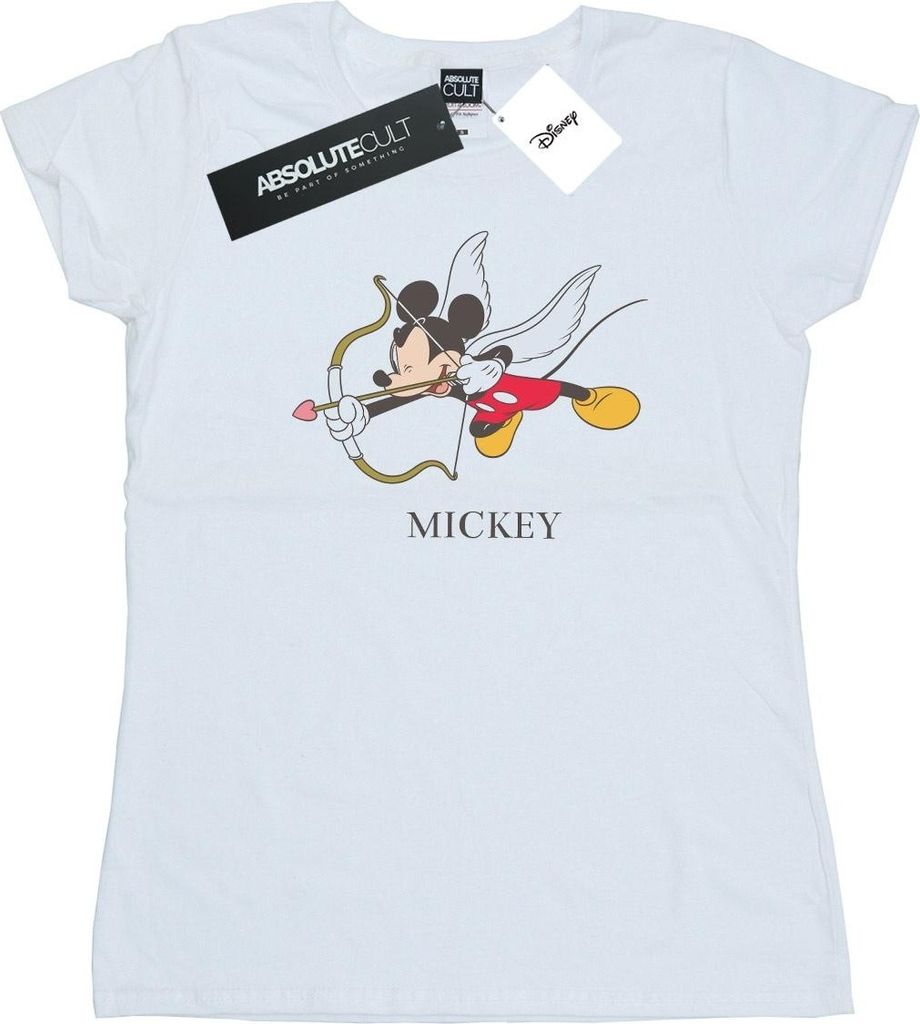 Disney - "Love Cherub" T-Shirt für Damen BI32947 (XL) (Weiß)