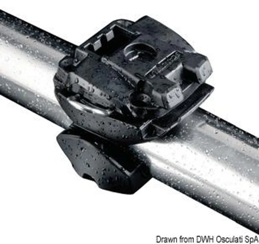 Support de fixation tubulaire ROKK Mini pour rail et tube de guidon