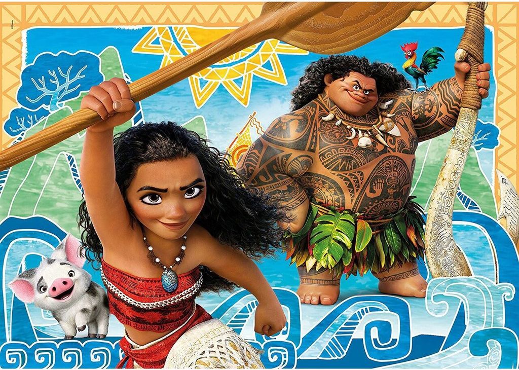 CLEMENTONI Puzzle Brave Vaiana: Wir sind los! CLEMENTO: Das Abenteuer der glorreichen Clementine: der glorreiche Clown!