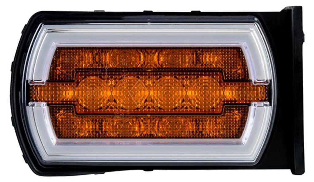 Horpol Cleofront Lzd 2789/W1 Led-Frontleuchte Mit 3 Funktionen, Universell