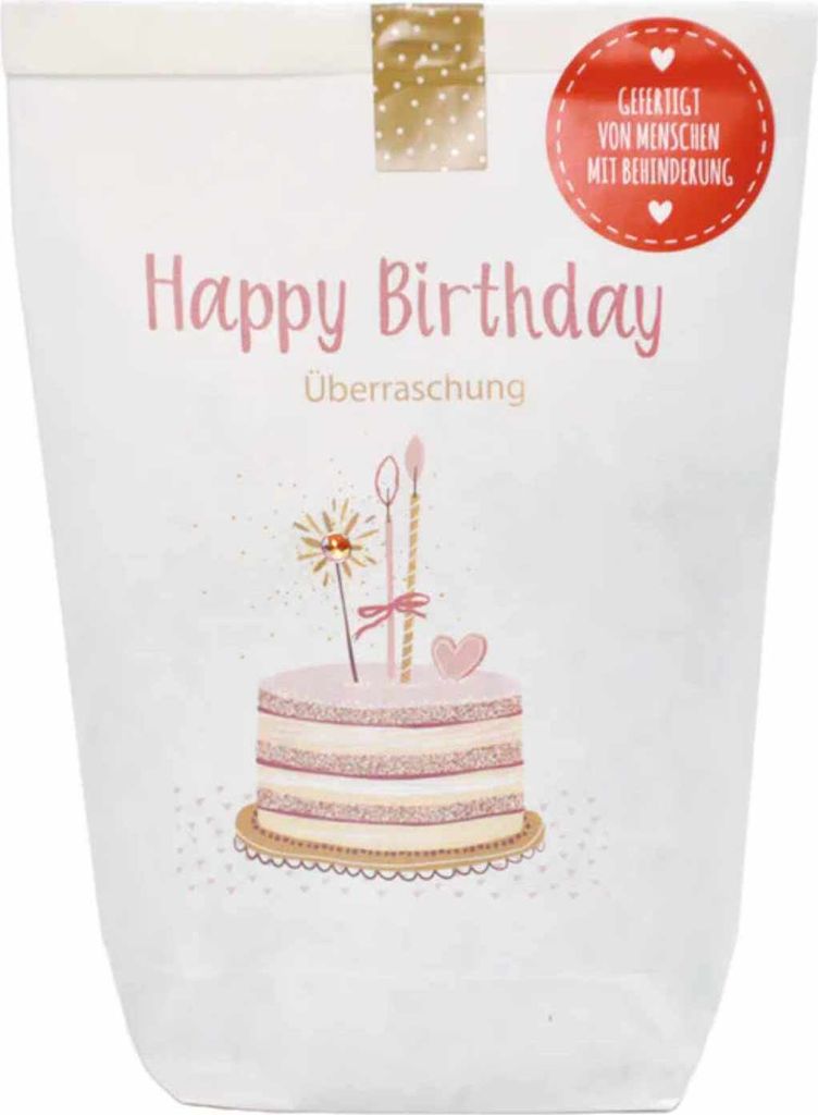 Happy Birthday Wundertüte Geburtstagskerzen