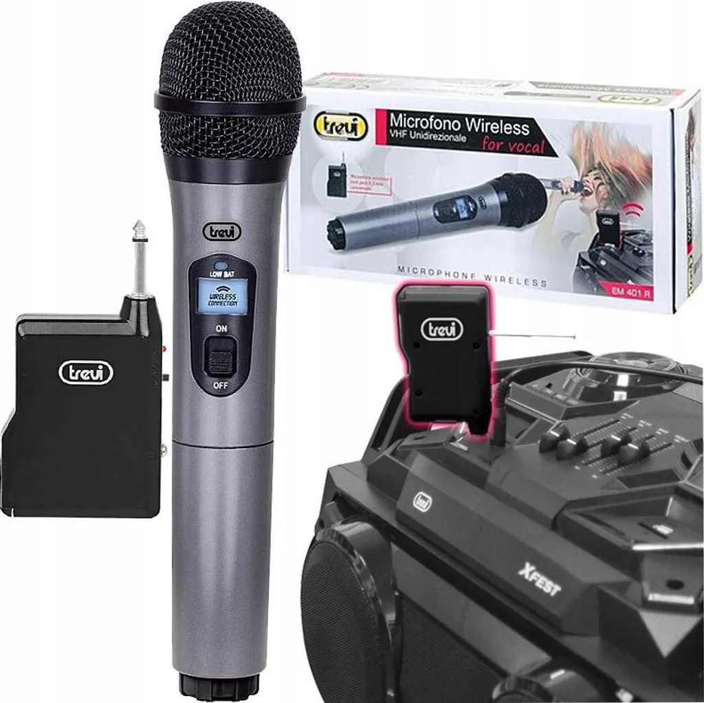 Microphone sans fil Broadcast pour interview en studio et visio - 12