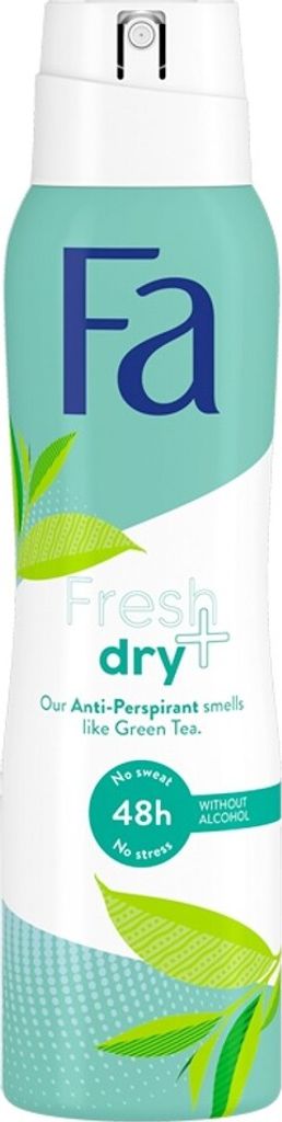 FA Fresh & Dry Antiperspirant Green Tea Scent 150ml