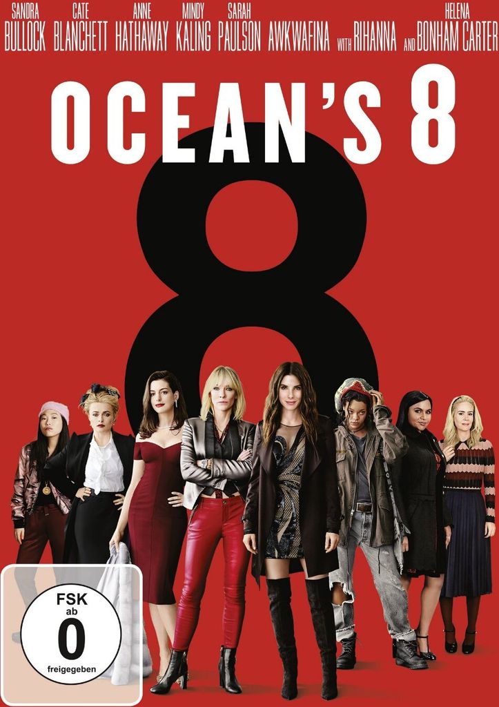 Ocean's 8 (DVD) Min: 110DD5.1WS