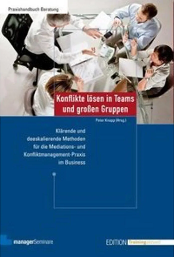 Konflikte lösen in Teams : méthode de résolution pour grandes équipes