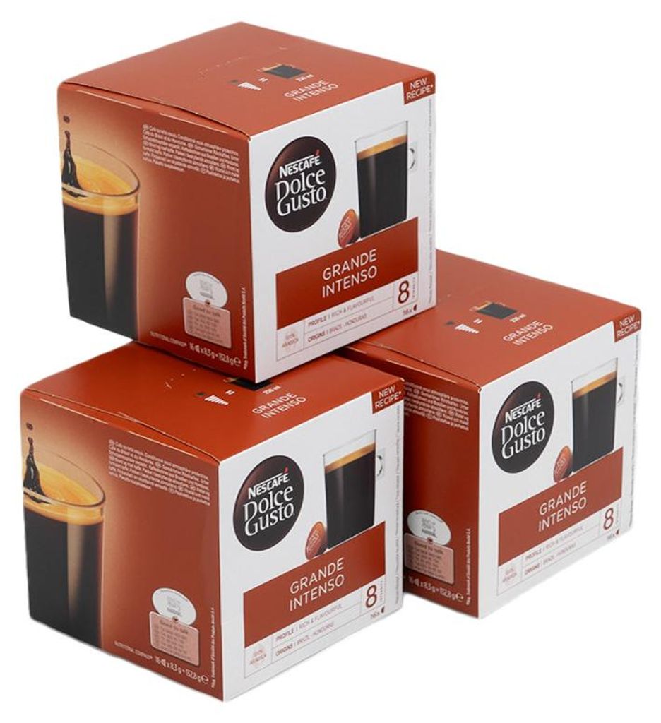 Kávové kapsule NESCAFÉ® Dolce Gusto® Grande Intenso, 3 x 16 Obrázok produktu 