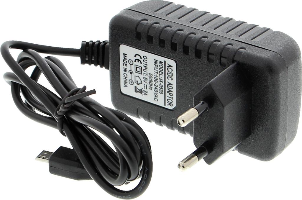 5V Netzteil mit MicroUSB Stecker, 3A, Raspberry 1-3