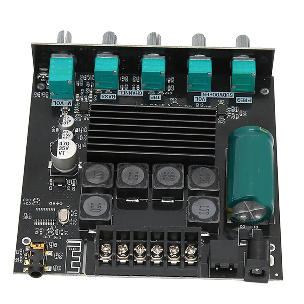 Scheda amplificatore di potenza BT, scheda amplificatore digitale BT, modulo amplificatore di potenza wireless, scheda amplificatore subwoofer, modulo amplificatore di potenza digitale, scheda amplificatore di potenza - 6