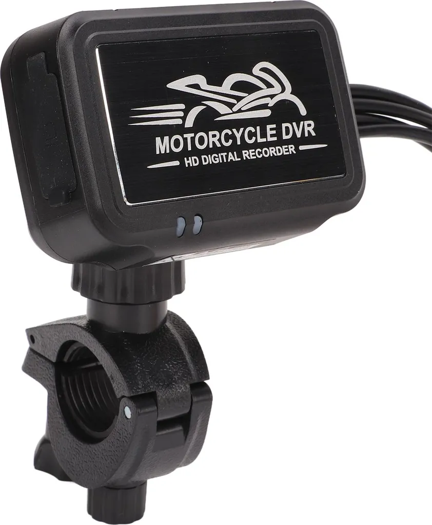 Système vidéo moto double objectif pour sécurité route et voyage