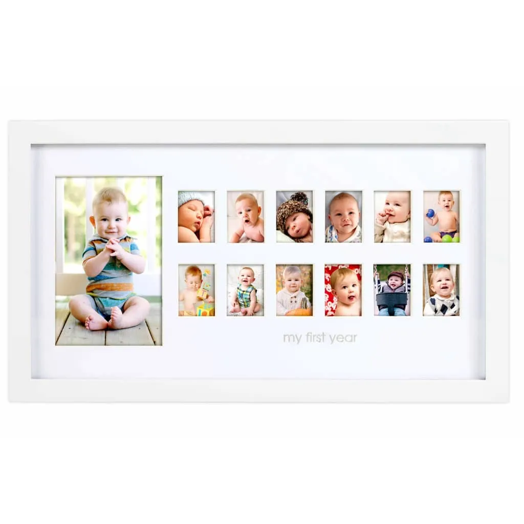 Cornice Pearhead Moments Bianco | Archivio Fotografico Primo Anno