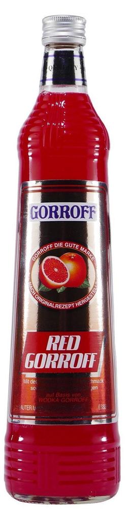 Gorroff Red Likör mit Wodka Produktbild 
