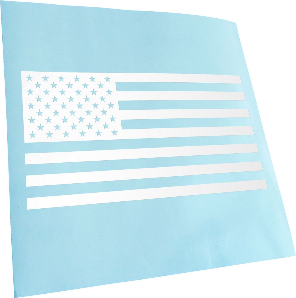 Kiwistar - Autoaufkleber - USA Flagge U.S.A Vereinigte Staaten Heckscheibe - Aufkleber für Auto Kfz Fahrrad, LKW, Truck Mofa