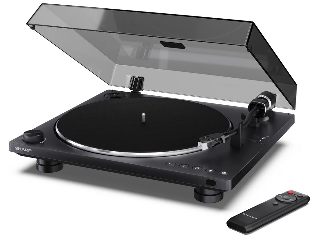 Sharp RP-TT100, Gramofon z napędem pasowym, Automatyczny, Zdjęcie produktu 