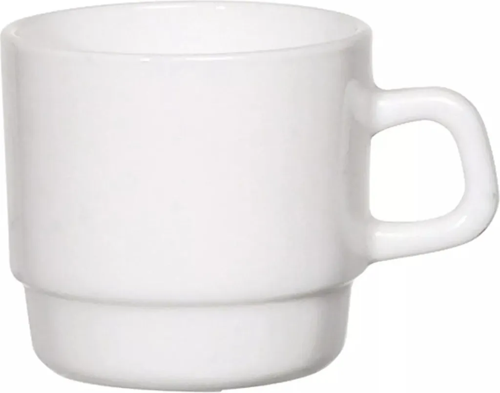 Tazza Uni 22cl Bormioli Style | Set 12 Pezzi per Hotel e Ristoranti