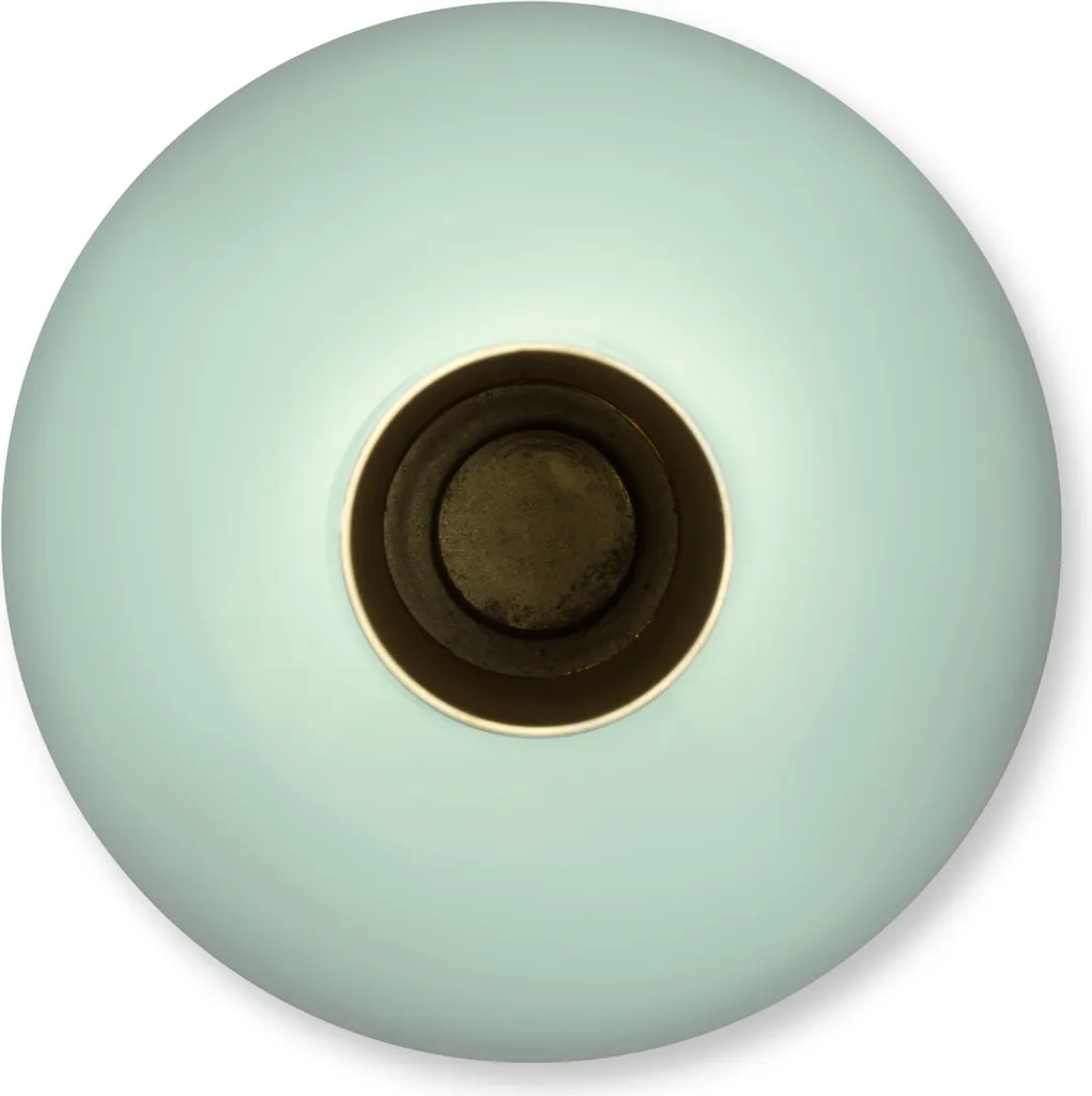 Vase en Métal Bleu Pip Studio Medium 19x33cm - Objet Décoratif Chic
