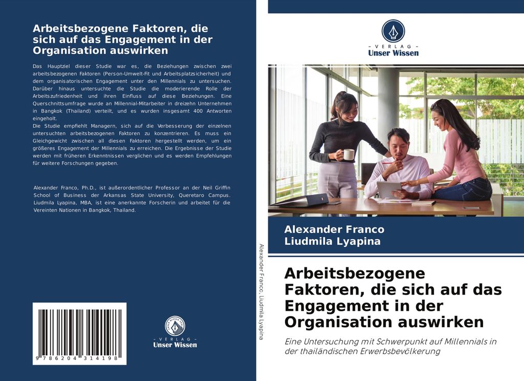 Arbeitsbezogene Faktoren, die sich auf das Engagement in der Organisation auswirken