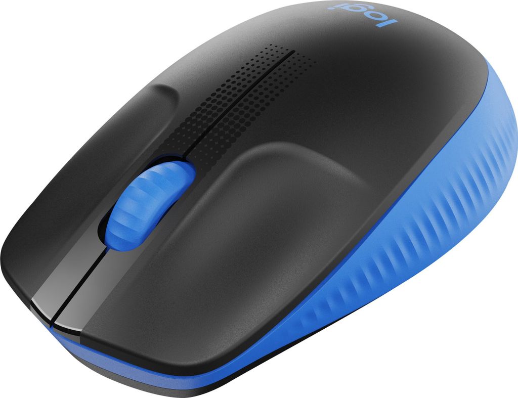 Niebieska mysz bezprzewodowa Logitech M190 Zdjęcie produktu 