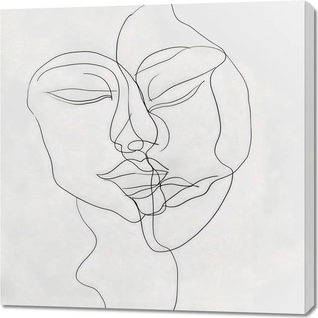 Tableau Image 90 x 90 cm La légèreté de l'être - Décoration Murale Carrée