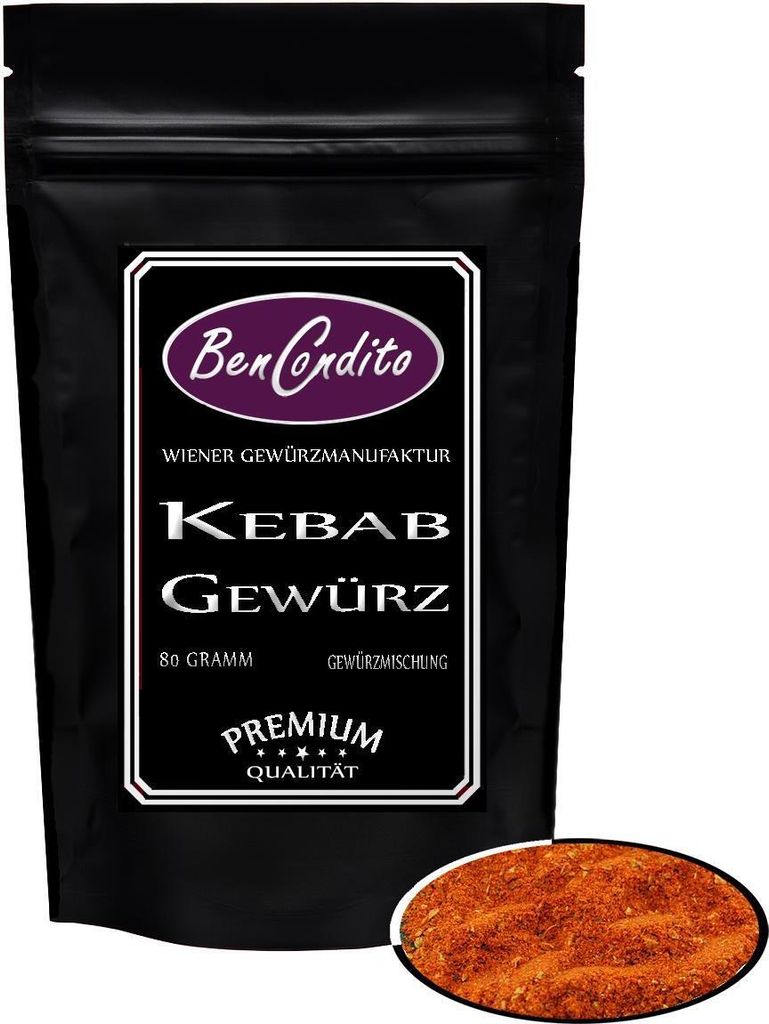 Kebab oder Döner Gewürz - 500g Vorratsbeutel