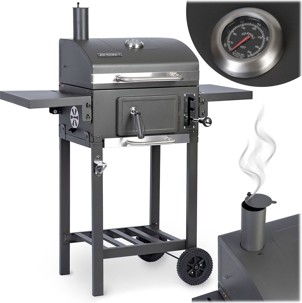 Gril na drevené uhlie Berdsen BD-892 Obrázok produktu 