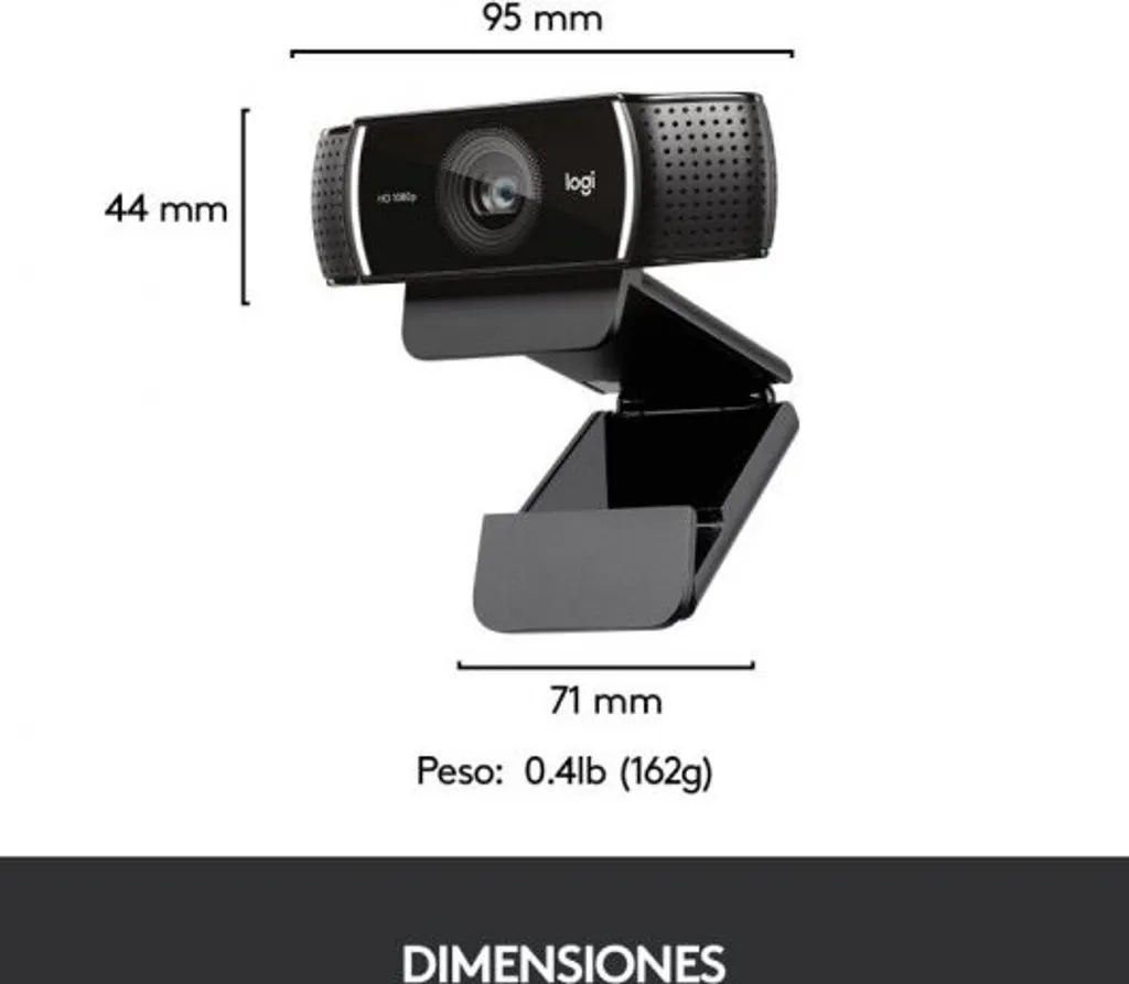 Logitech C922 Pro Stream Webcam 1080p : Correction Faible Luminosité - 32
