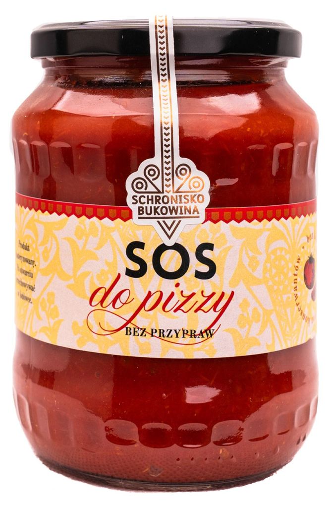 Pizzasauce ohne Gewürze 700ml - Schronisko Bukowina Produktbild 