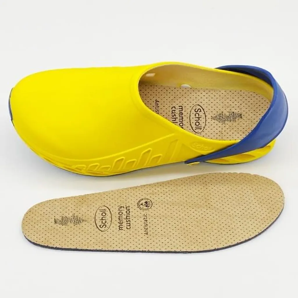 Sabots Scholl Evoflex Jaune Taille 38 - Chaussures de Travail Mixtes - 3
