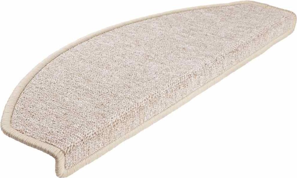 vidaXL Stufenmatten 20 Stk. 65x24x4 cm Taupe Halbrund Groß