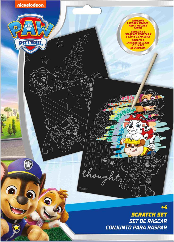 Paw Patrol Scratch Schrein Set