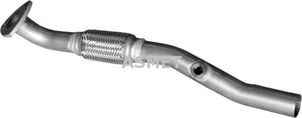 Tube d'échappement central pour Corsa D - Pièce de rechange ASMET