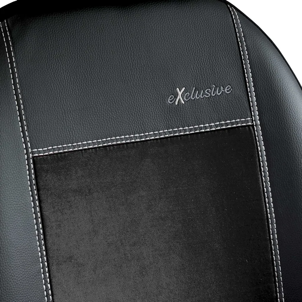 Fodere Sedili Kia Rio II Universali Nere - Eleganza e Comfort Auto - 4
