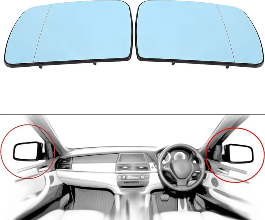 Rétroviseur Grand Angle en Verre Résistant pour Sécurité Auto Premium
