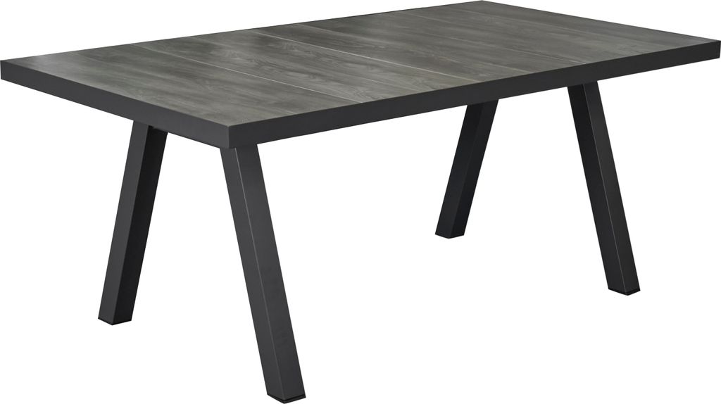 LC Garden »Keramo« Gartentisch 200x100cm anthrazit Aluminium/Keramik Stativ-Gestell Esstisch