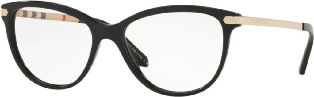 Burberry BE2280 3001 : Lunettes de vue légères et confortables taille 54