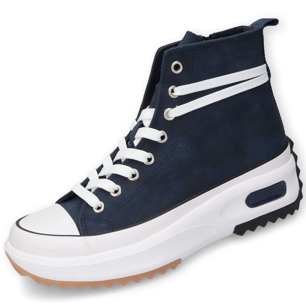 Dockers by Gerli Damen High-Top Sneaker Blau