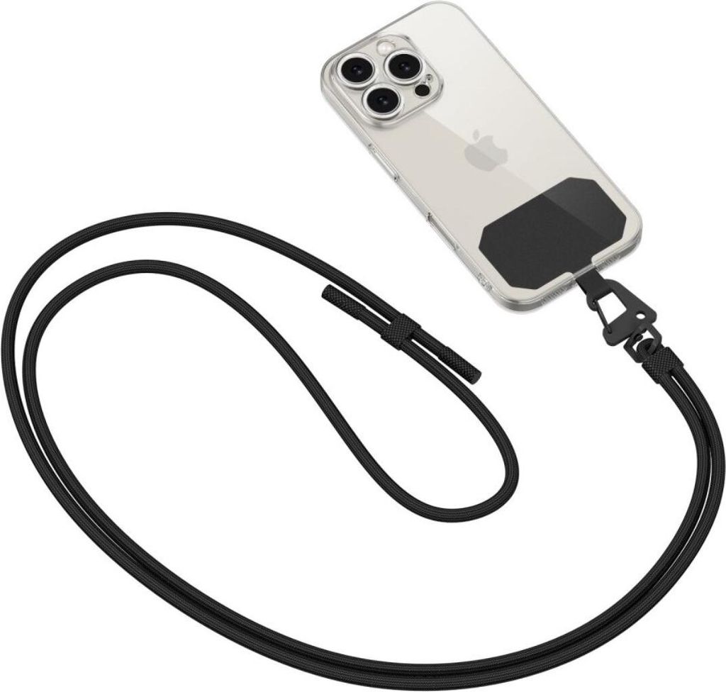 Tech-Protect C5S Seil-Umhngegurt Schwarz