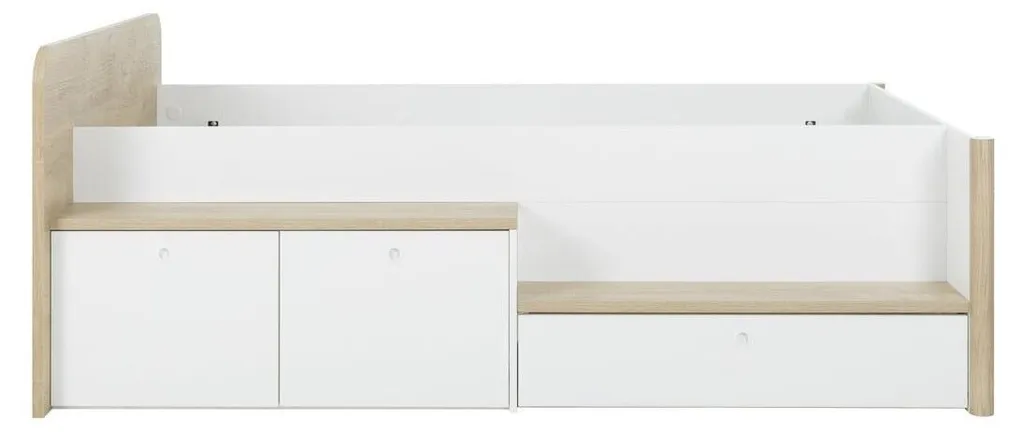 Cadre de lit simple bas 90x200 MATIS CALICOSY pour chambre d'enfant