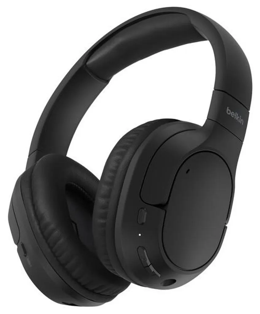 Casque Bluetooth Belkin AUD009HQBK Idéal pour le Télétravail et le Sport