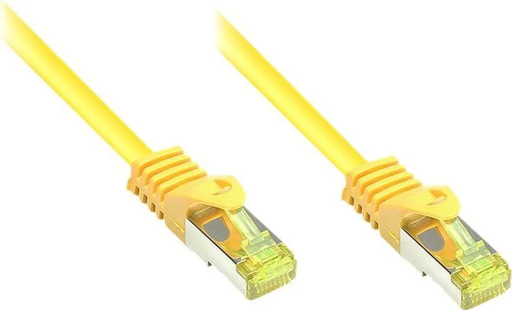 Cavo di Rete Cat.7 50m Giallo | Standard Aziendale Certificato