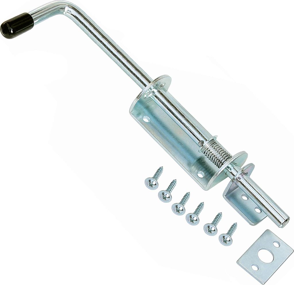 2 Federriegel Torriegel Bolzenriegel Schlossriegel 300 / 12 Produktbild 