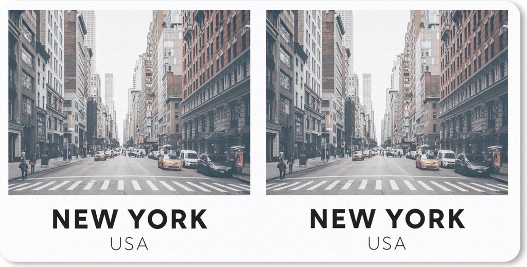 MuchoWow Mauspad Mousepad New York - Amerika - Weg 60x30 cm - Mousepads - Maus Mat - Pad - Mausunterlage - Nachhaltig