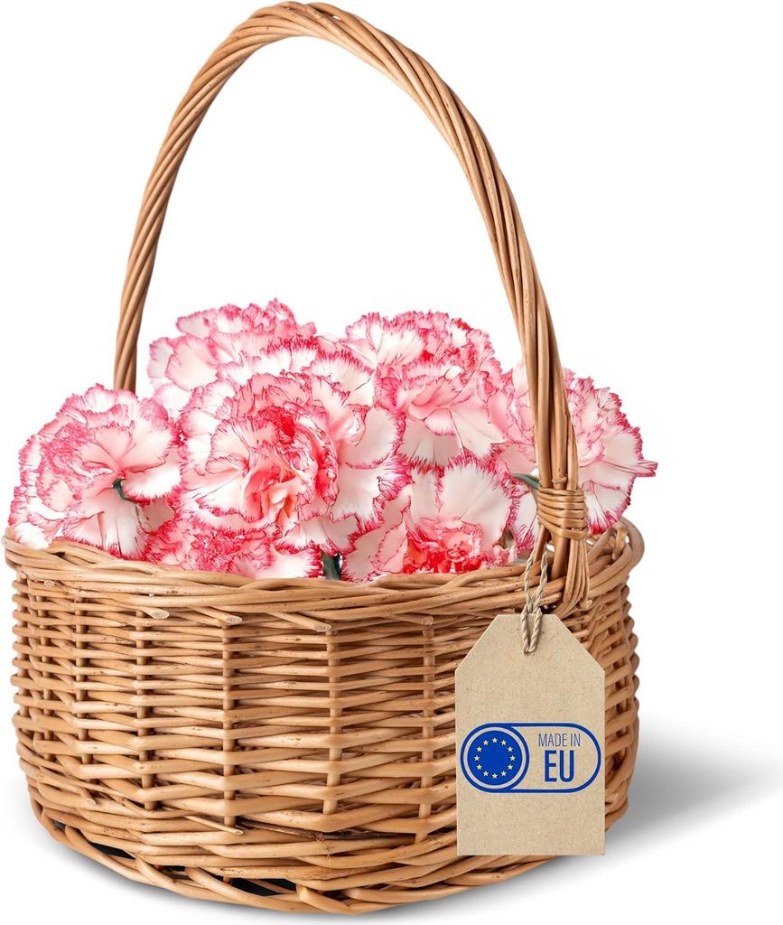 Creative Home Kosz Wielkanocny Wiklinowy z Rączką | Zdjęcie produktu 