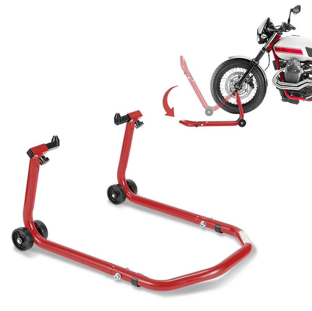 Ikodm Motorradständer Montageständer Motorradwippe Verstellbar Motorrad Ständer Radwippe Transportständer Motorrad Enduro Motocross