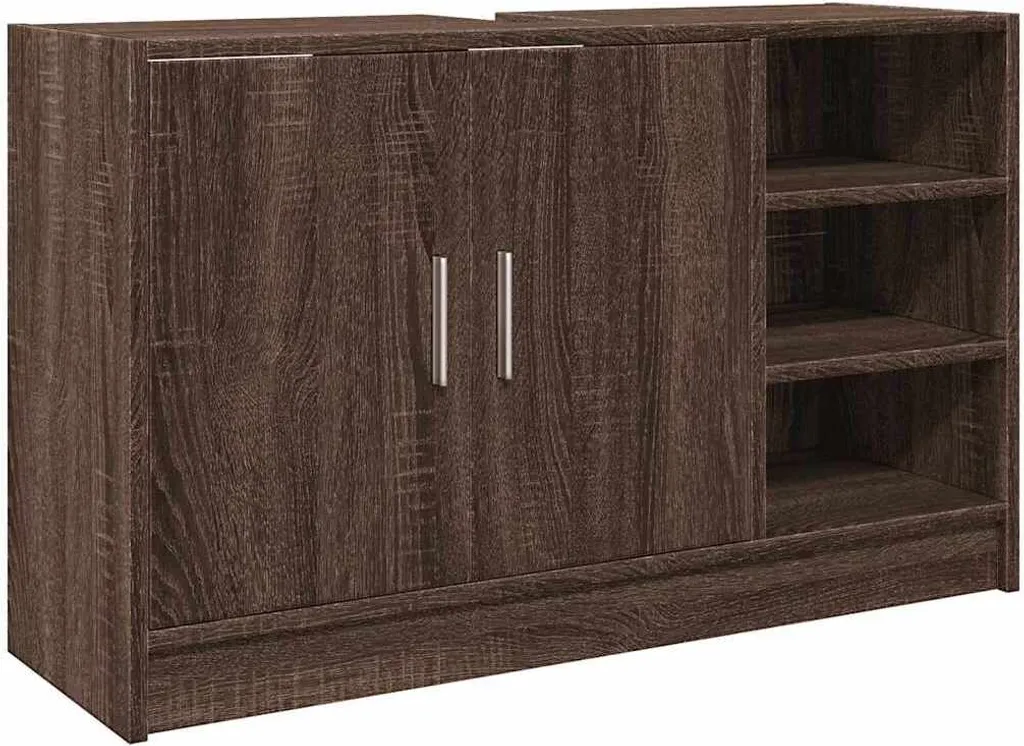 Mobiletto vidaXL Rovere Marrone 90x29x55 cm | Arredo Bagno e Salotto