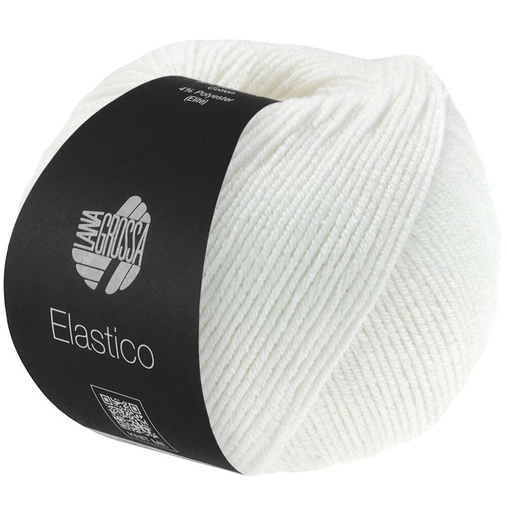 Lana Grossa - Elastico 0001 weiß Produktbild 