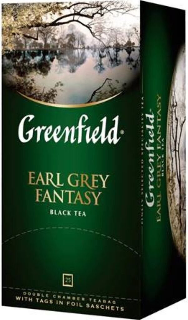 Greenfield Earl Grey Fantasy, Aromatisierter Schwarzer Tee Produktbild 