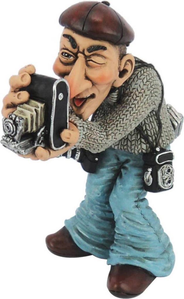 Funny Job - Fotograf mit Kameras