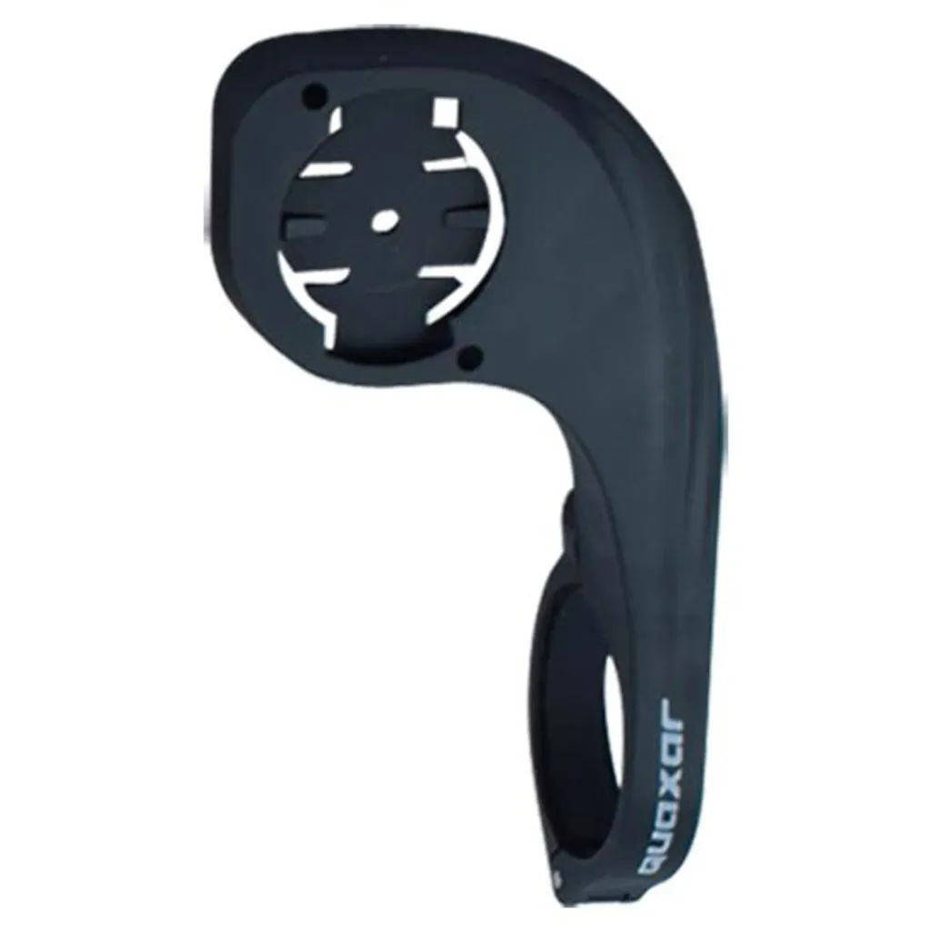Support Compteur Quaxar Cyclo Black One Size - Fixation Guidon Robuste - 2